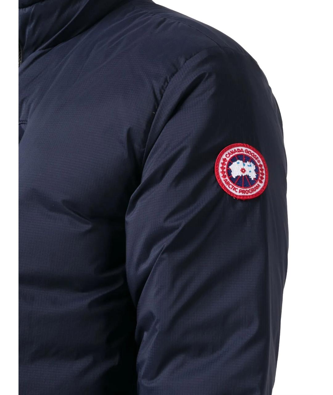 CANADA GOOSE Синяя полиамидовая куртка, фото 2