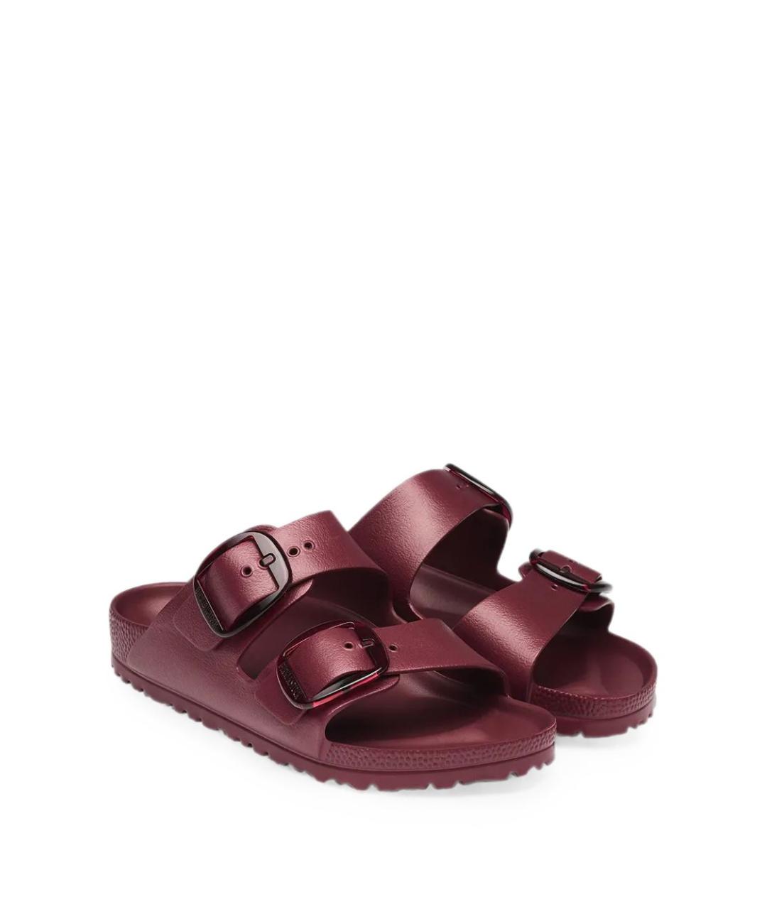 BIRKENSTOCK Бордовые сандалии, фото 3