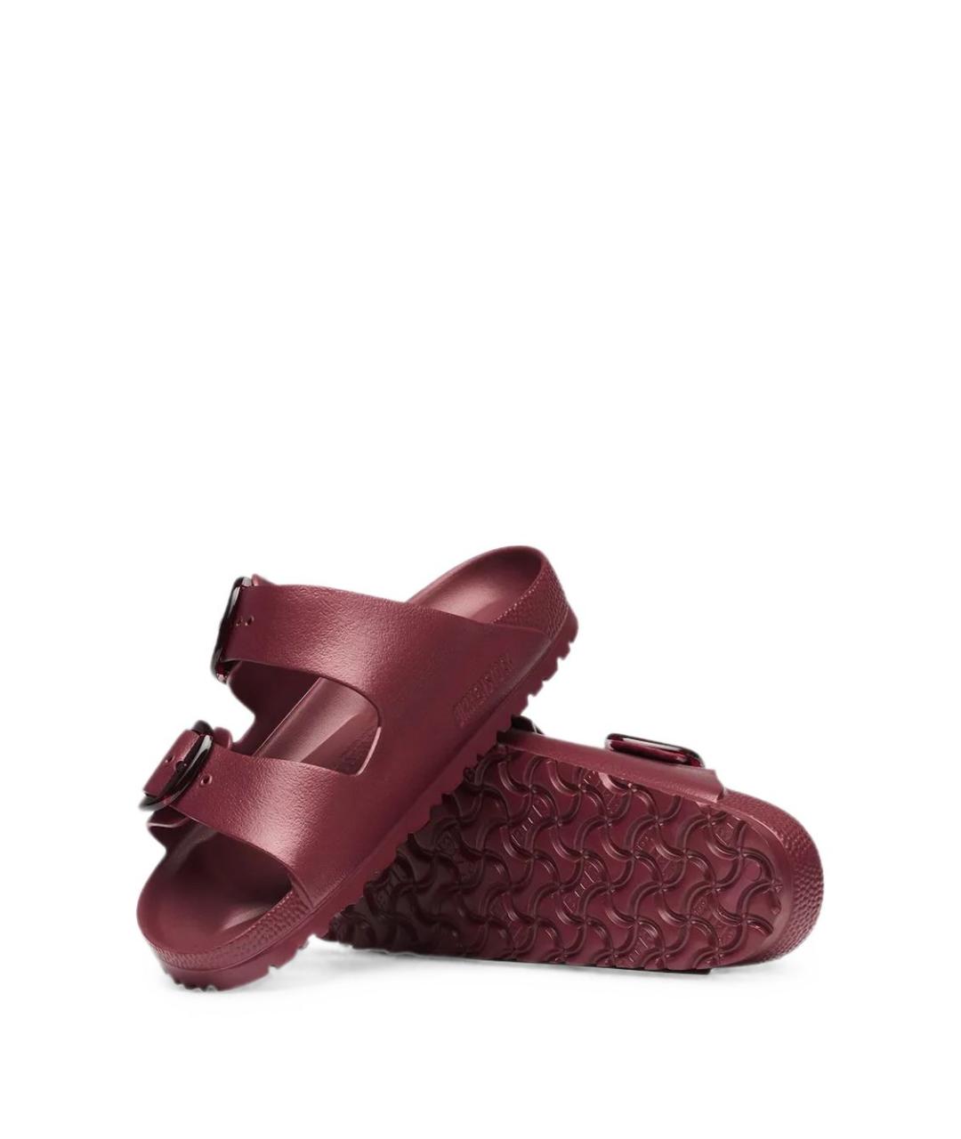 BIRKENSTOCK Бордовые сандалии, фото 4