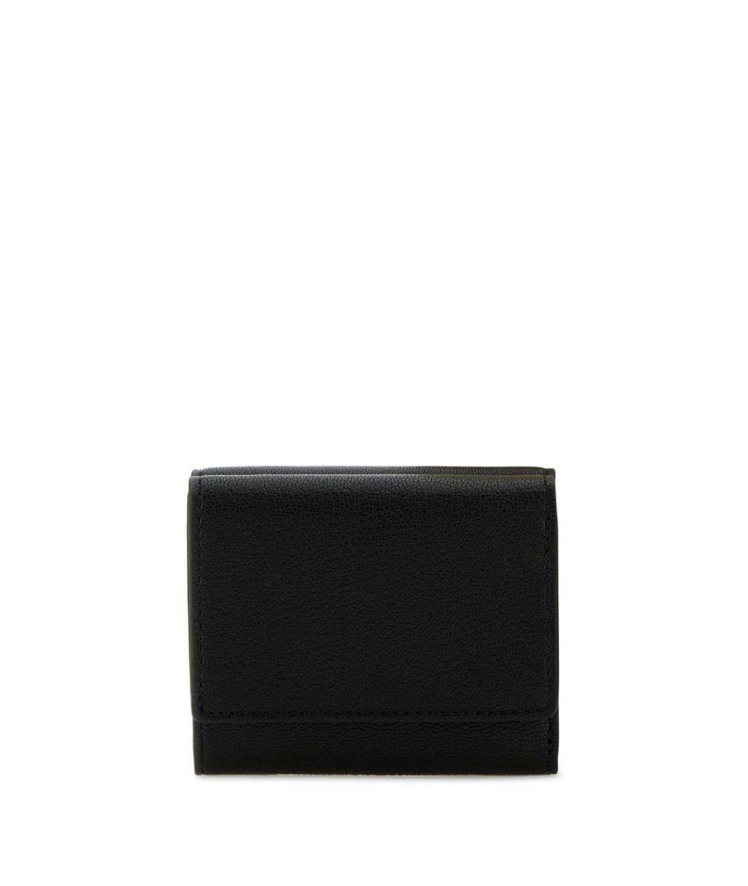 ANYA HINDMARCH Черный кожаный кошелек, фото 3
