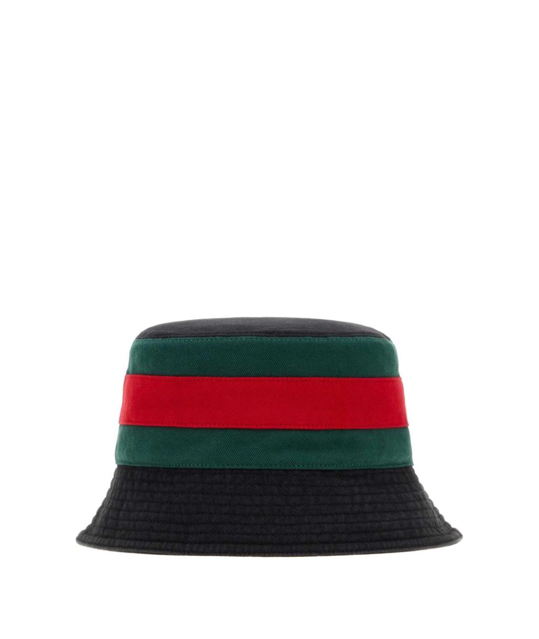 GUCCI Зеленая хлопковая панама, фото 1
