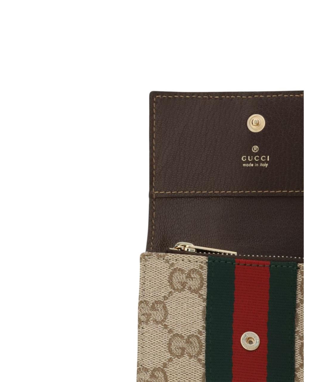 GUCCI Бежевый кошелек, фото 3