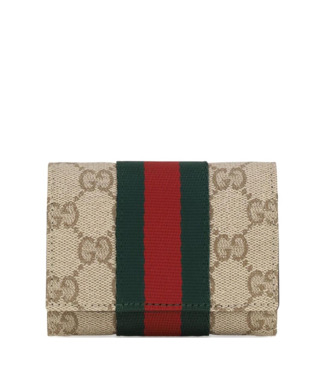 GUCCI Бежевый кошелек, фото 1