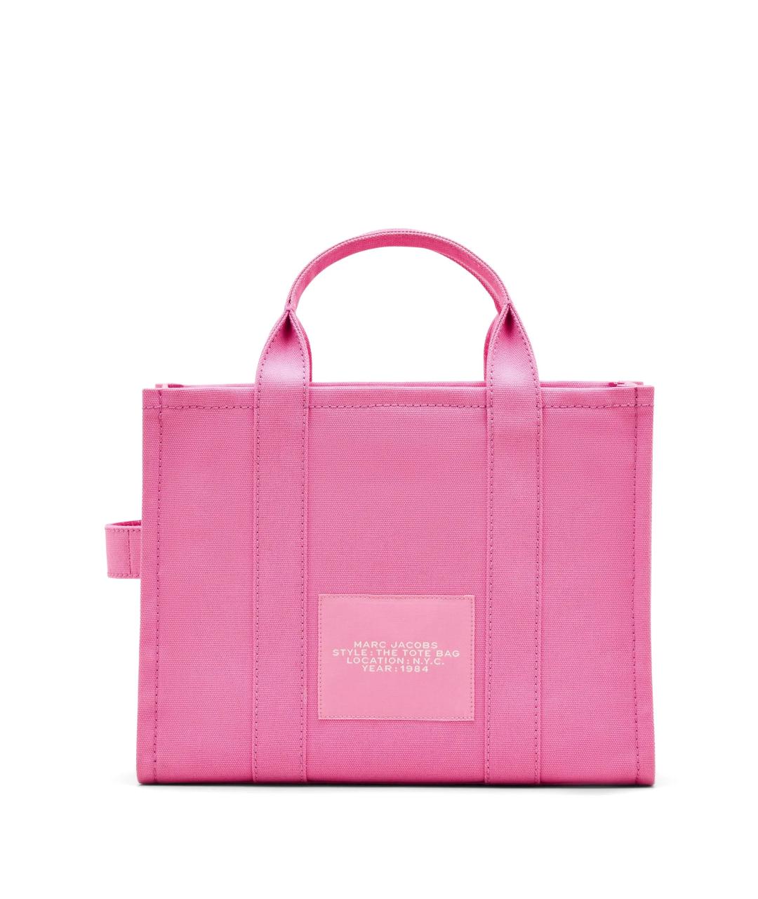 MARC JACOBS Розовая хлопковая сумка тоут, фото 3