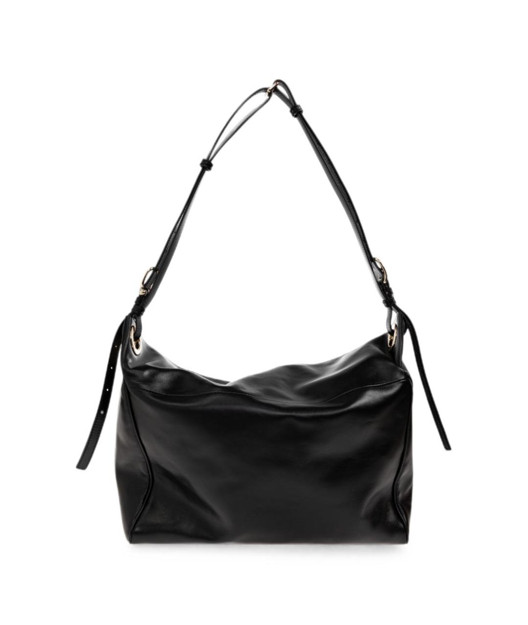 FURLA Черная кожаная сумка через плечо, фото 3