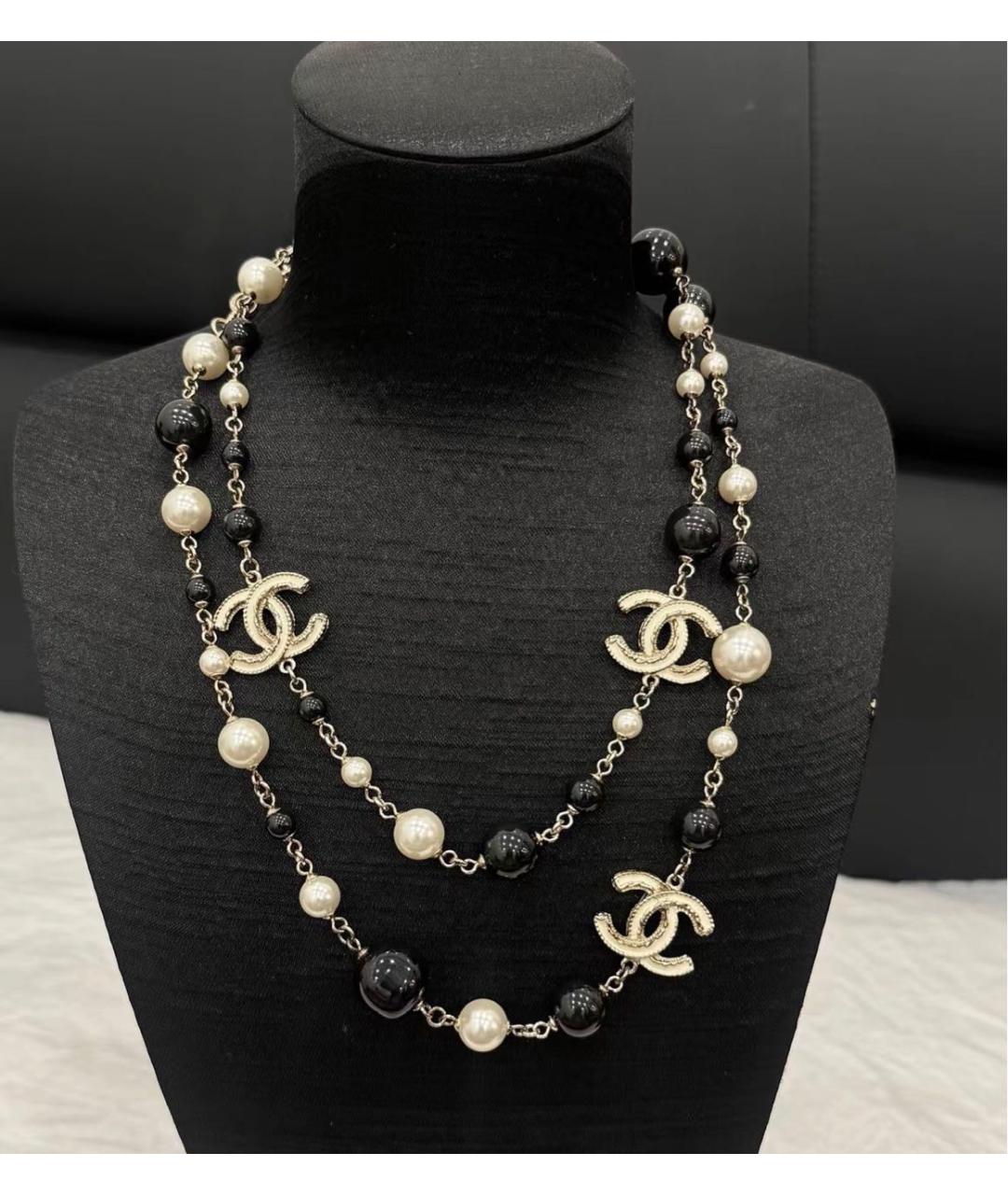 CHANEL Черная подвеска, фото 7