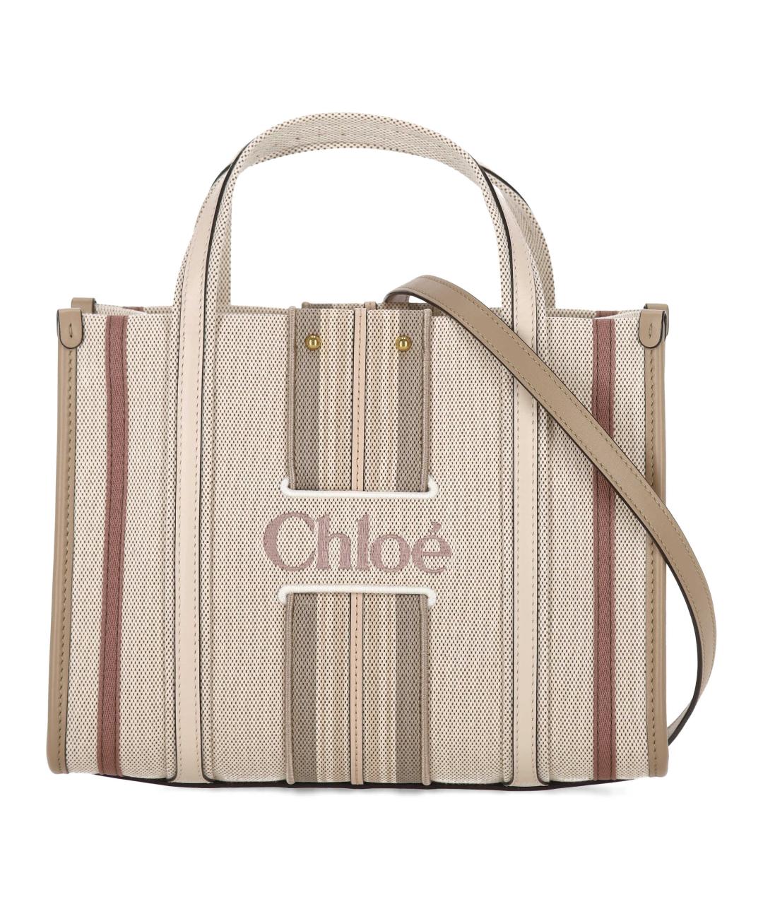 CHLOE Бежевая сумка тоут, фото 1