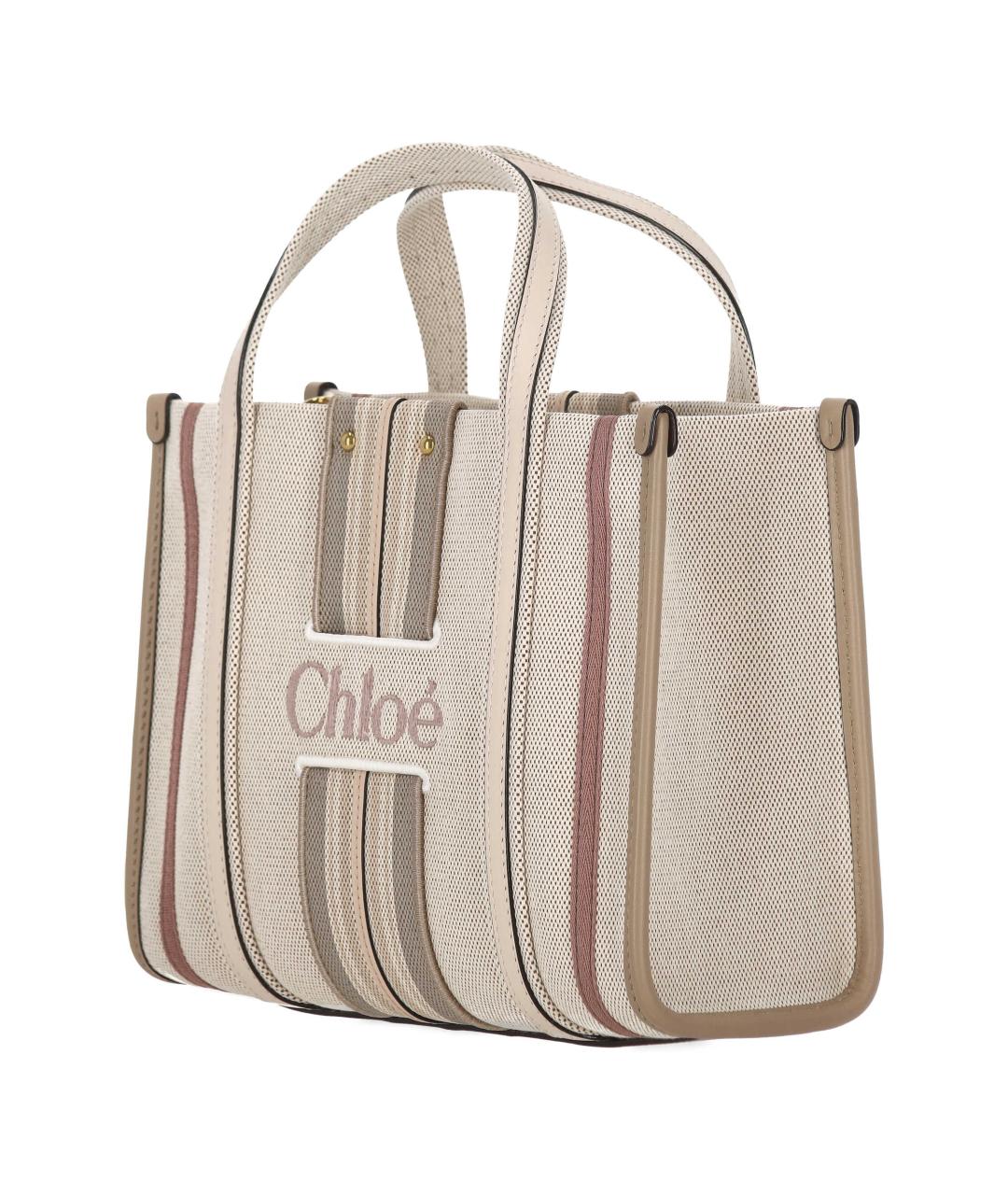 CHLOE Бежевая сумка тоут, фото 2