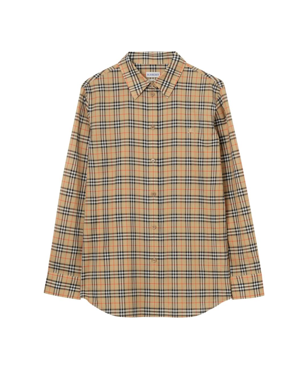 BURBERRY Мульти хлопковая рубашка, фото 1