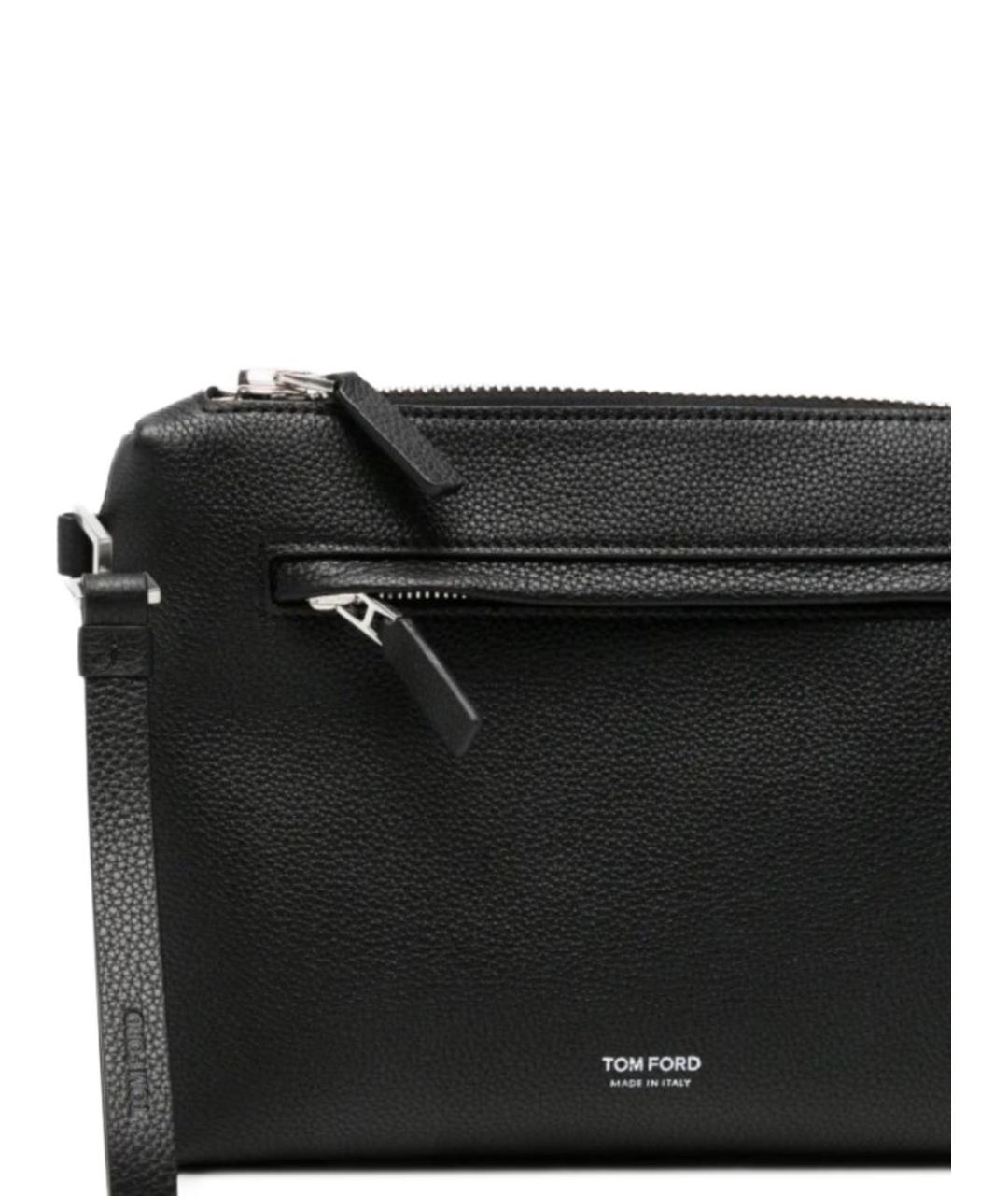 TOM FORD Черный кожаный кошелек, фото 4