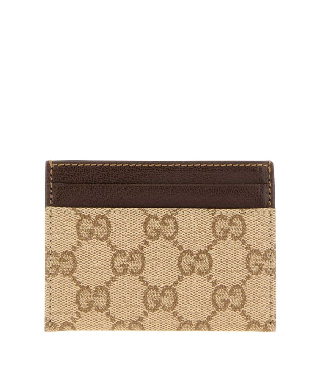 GUCCI Коричневый кардхолдер, фото 1