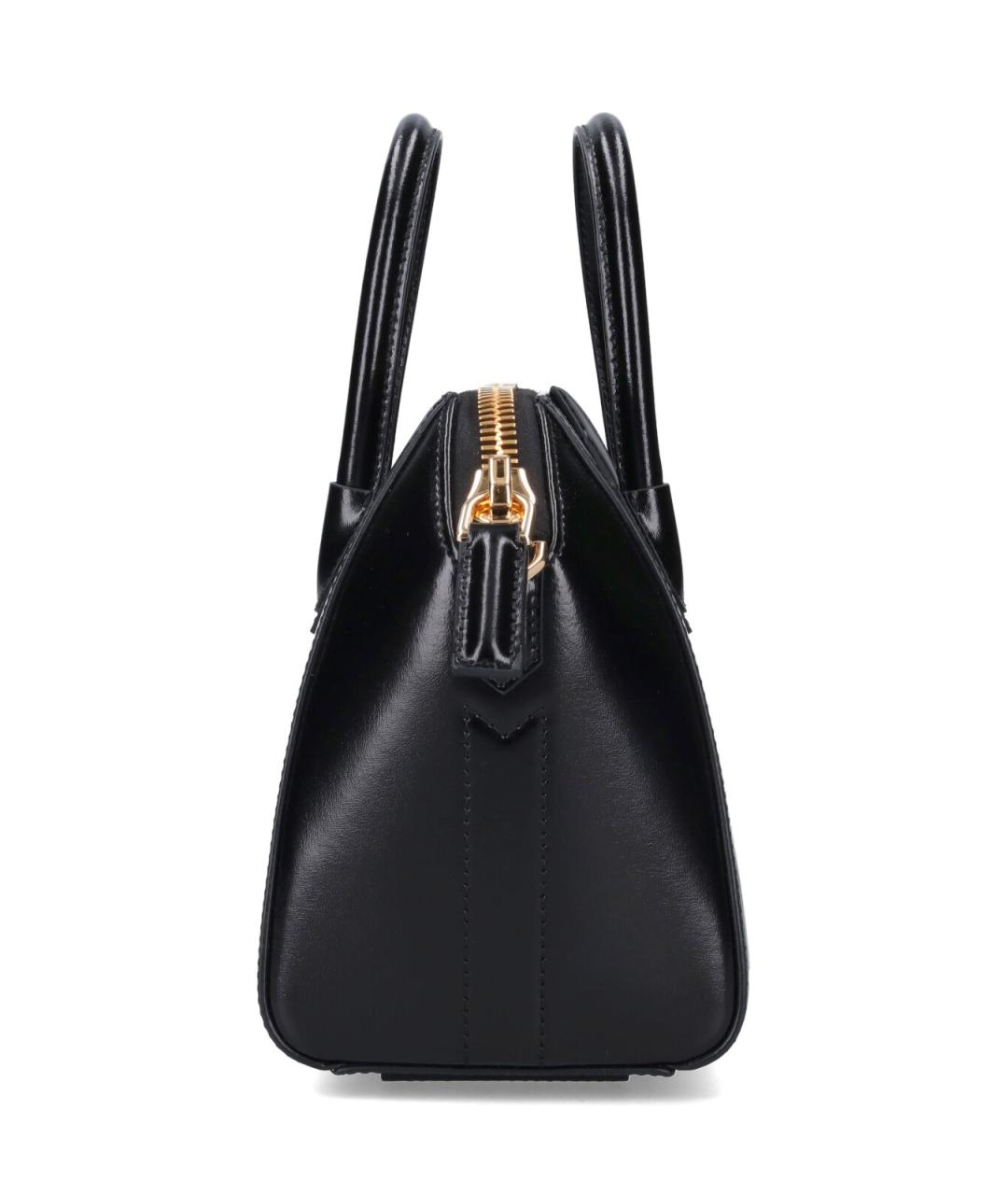GIVENCHY Черная кожаная сумка тоут, фото 5