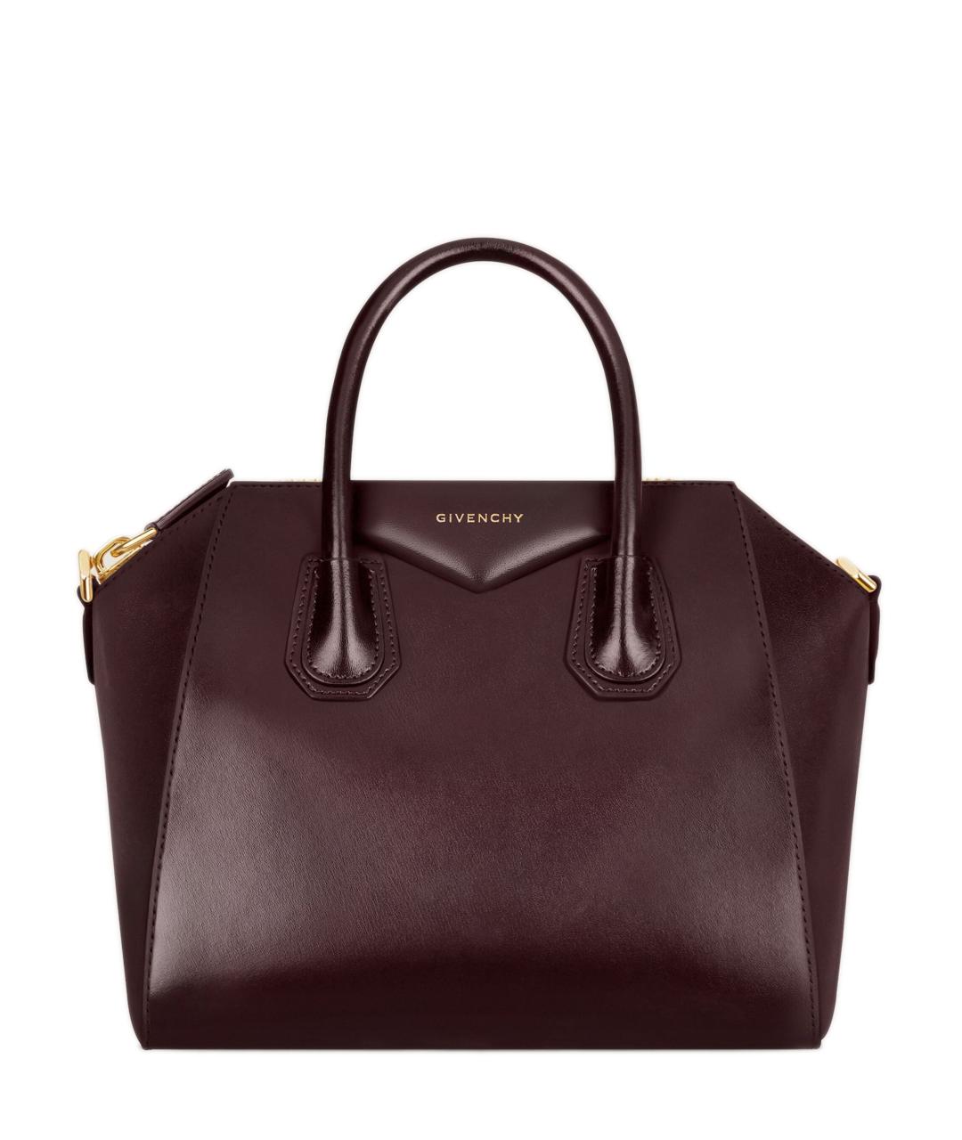 GIVENCHY Красная кожаная сумка тоут, фото 1