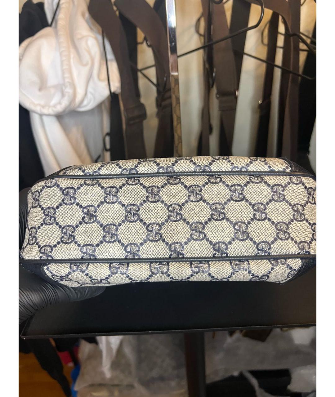GUCCI Серая сумка на плечо, фото 4