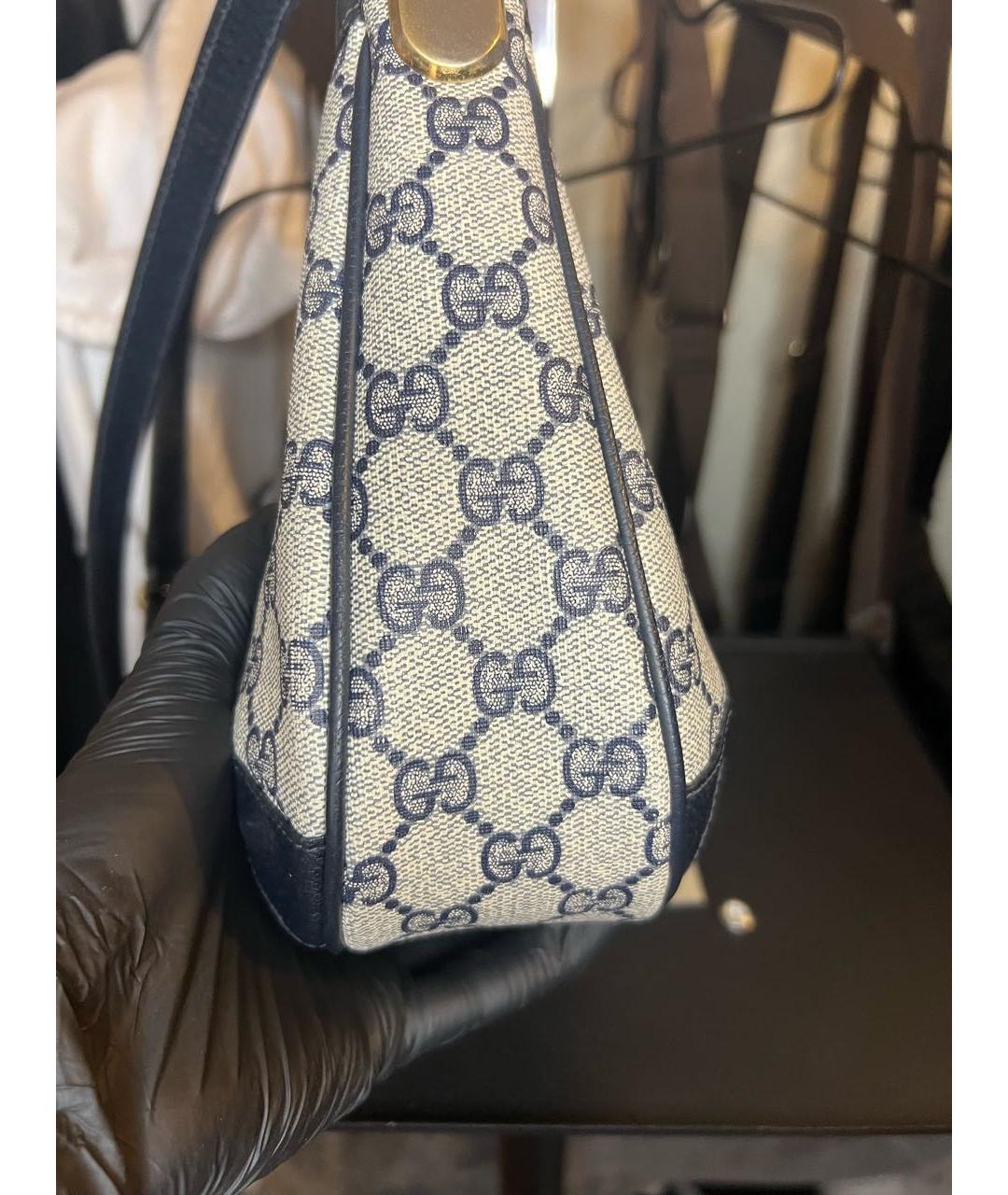 GUCCI Серая сумка на плечо, фото 3