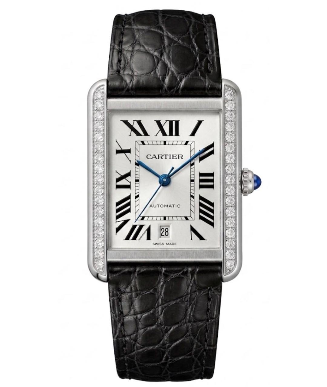 CARTIER Серебряные металлические часы, фото 1