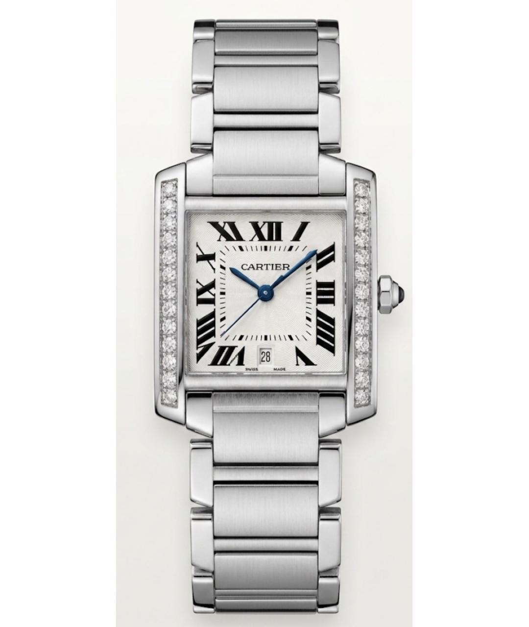 CARTIER Серебряные металлические часы, фото 9