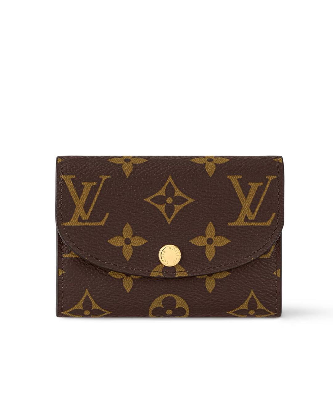LOUIS VUITTON Коричневый кошелек, фото 7