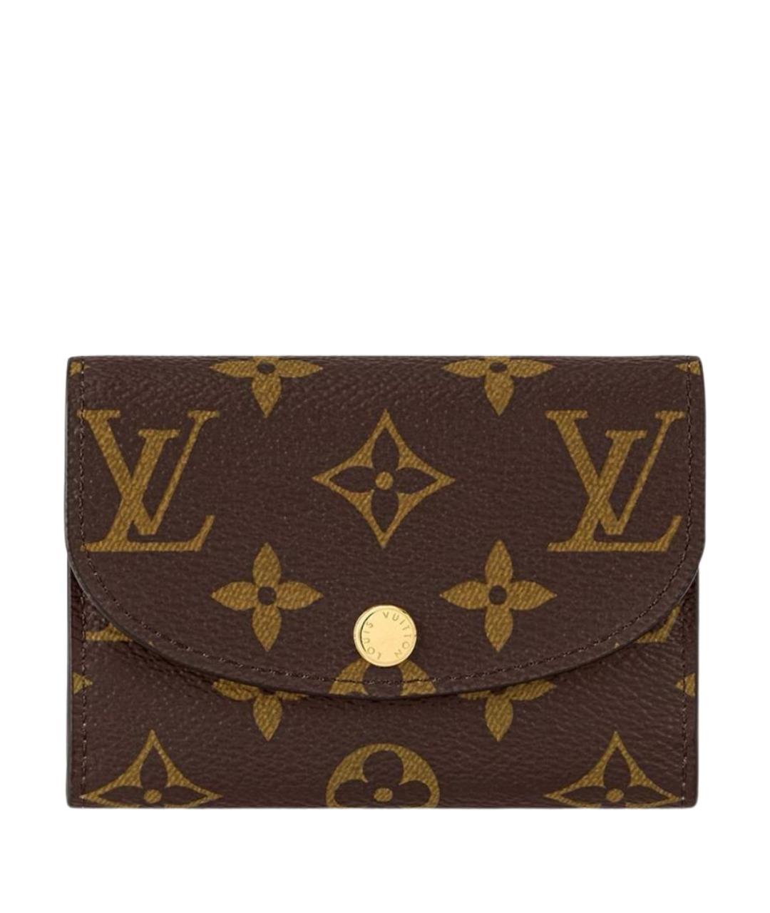 LOUIS VUITTON Коричневый кошелек, фото 1