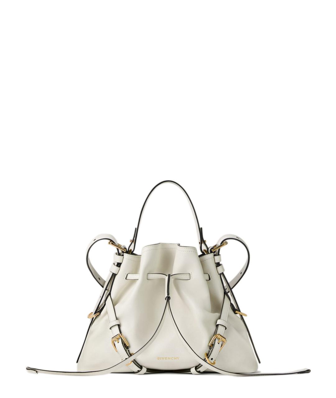 GIVENCHY Белая кожаная сумка тоут, фото 1