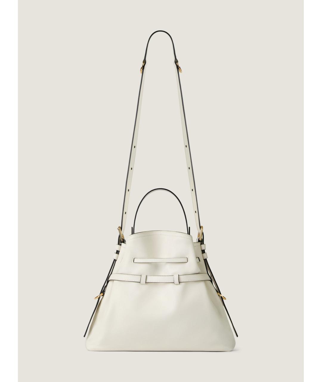 GIVENCHY Белая кожаная сумка тоут, фото 5