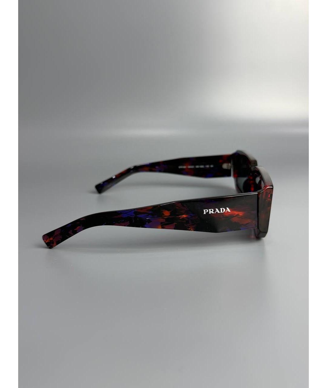 PRADA Мульти пластиковые солнцезащитные очки, фото 3
