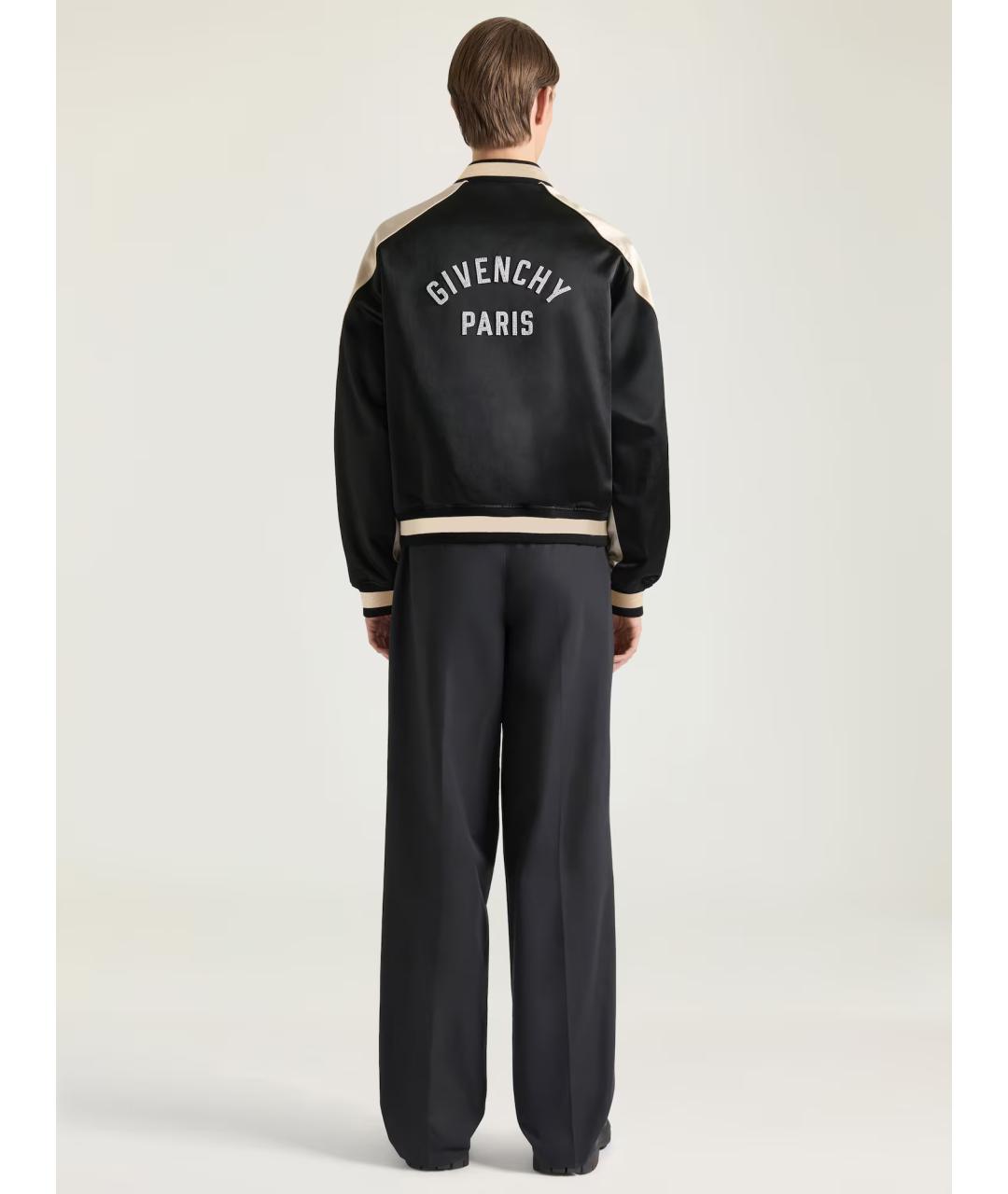 GIVENCHY Черная хлопковая куртка, фото 2