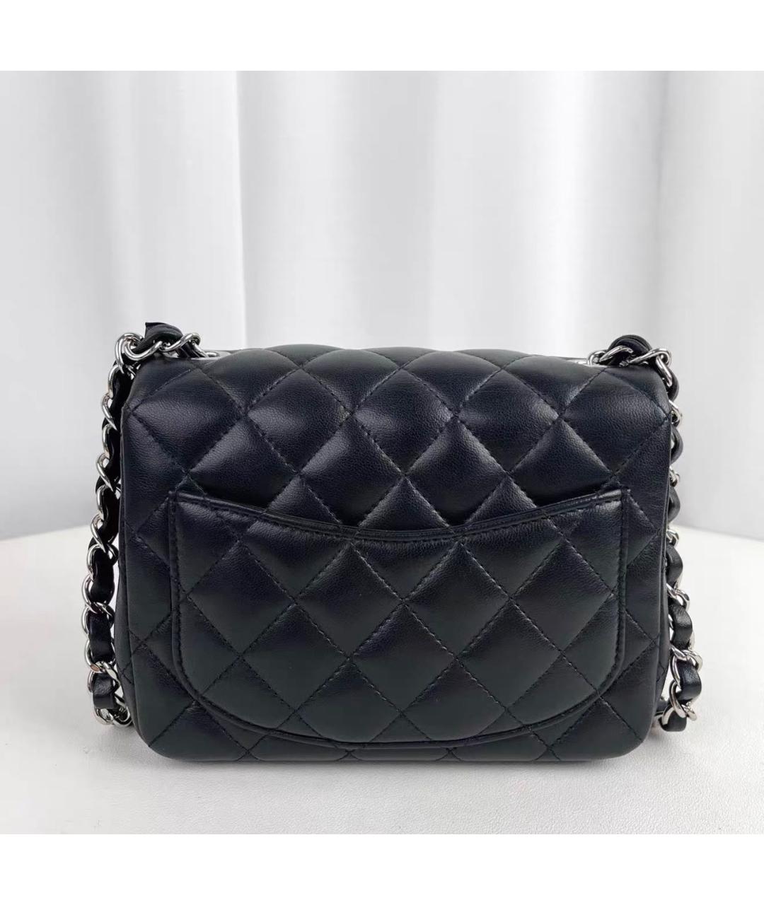 CHANEL Черная кожаная сумка через плечо, фото 2