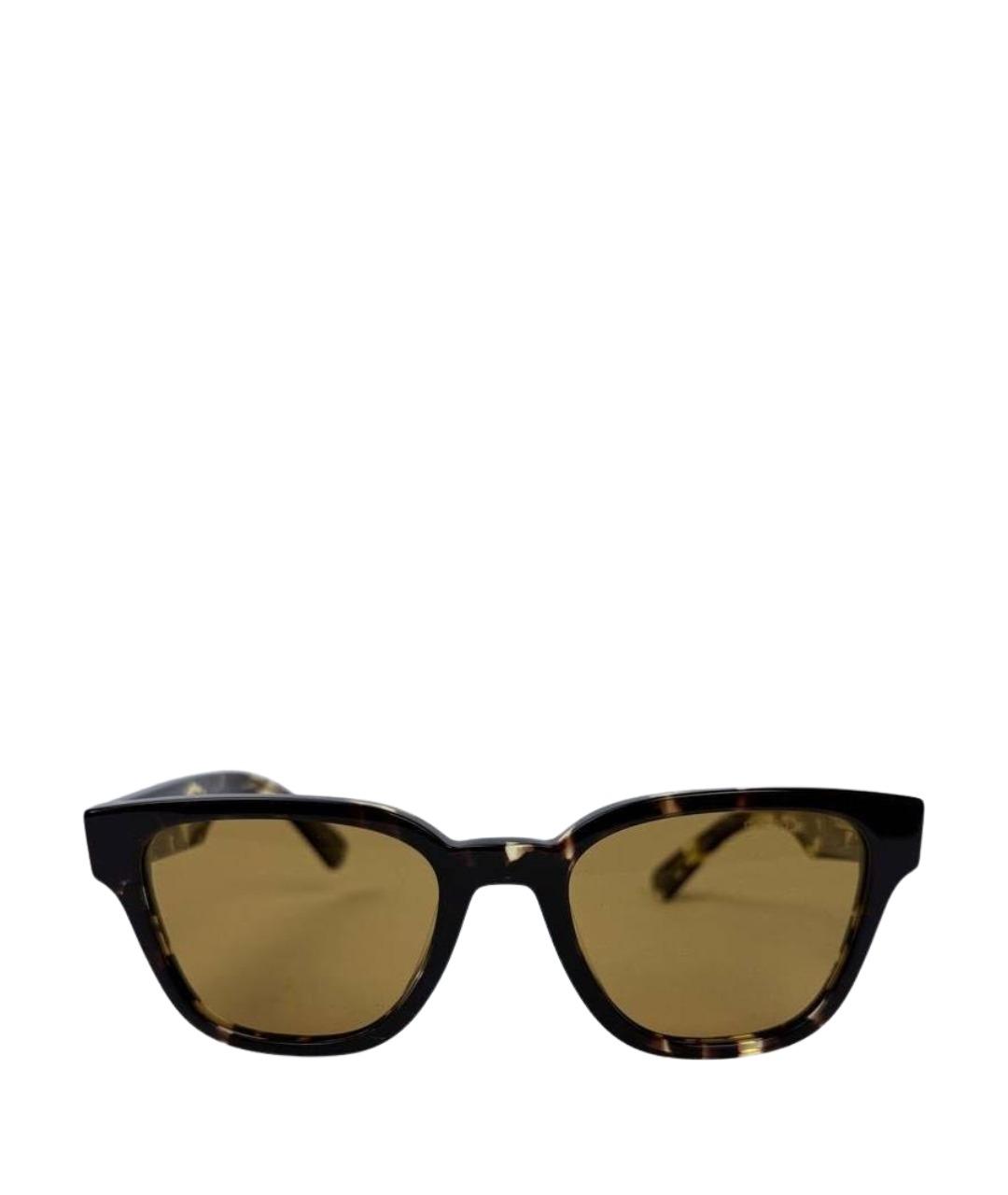 PRADA Черные пластиковые солнцезащитные очки, фото 1