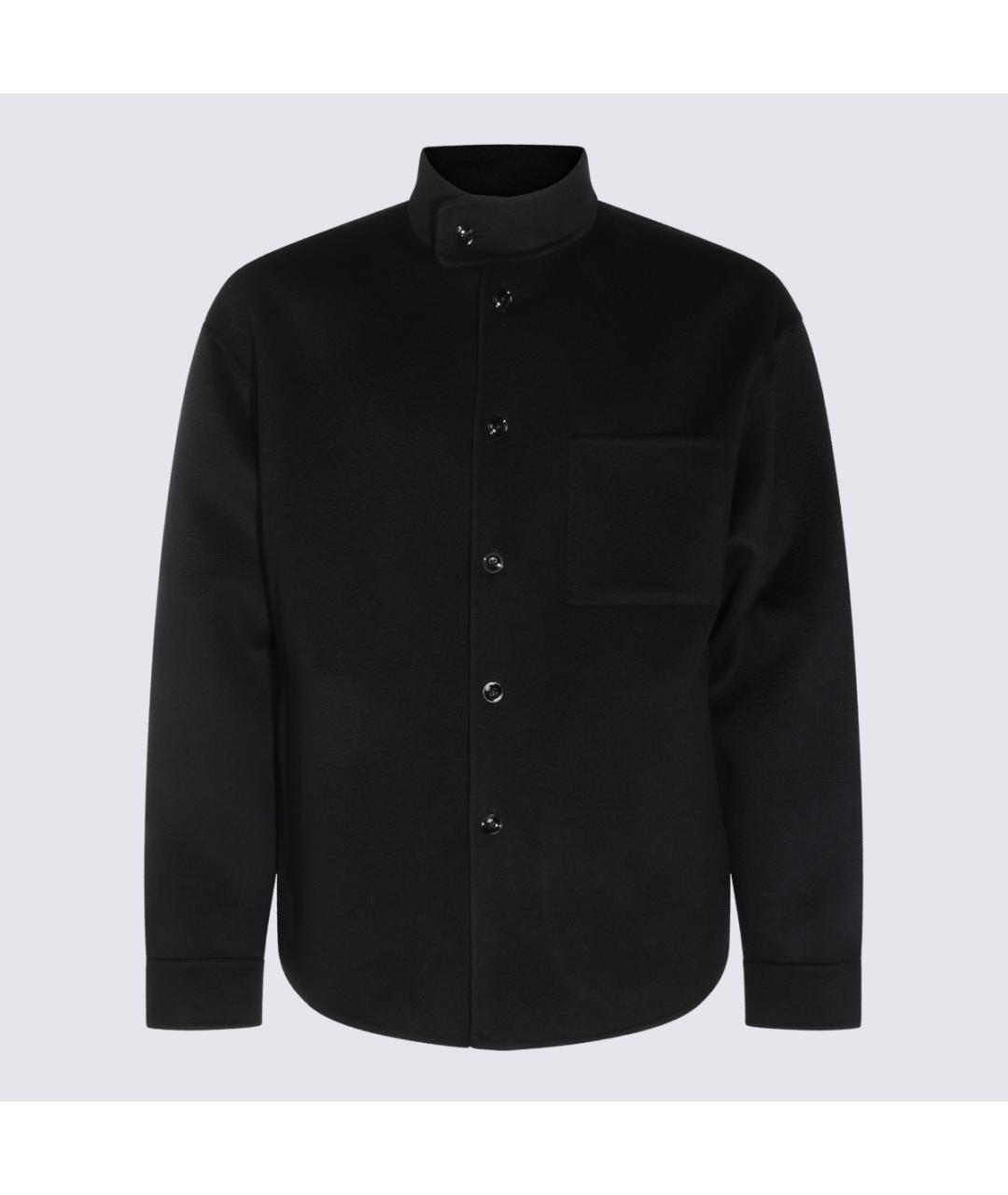 GIORGIO ARMANI Черная кашемировая куртка, фото 2
