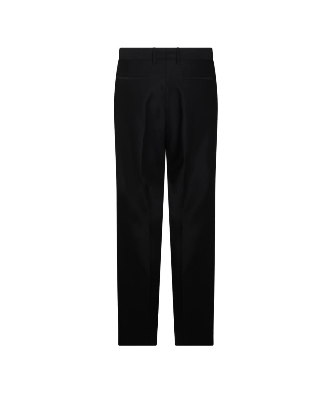 AMIRI Черные шерстяные повседневные брюки, фото 4