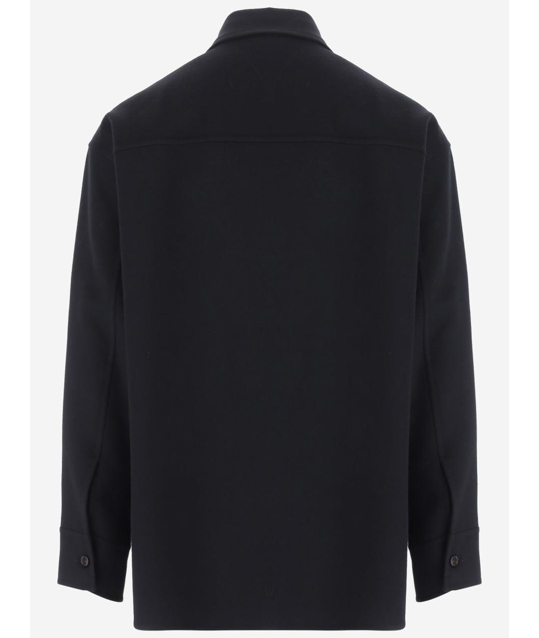BOTTEGA VENETA Черная шерстяная куртка, фото 2
