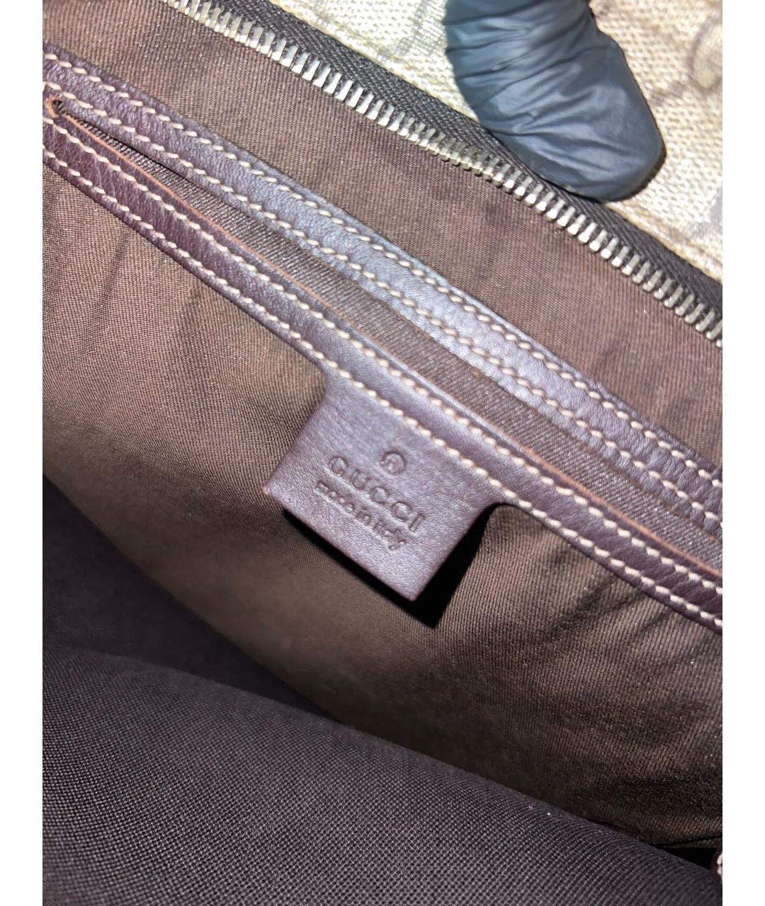 GUCCI Коричневая сумка на плечо, фото 5