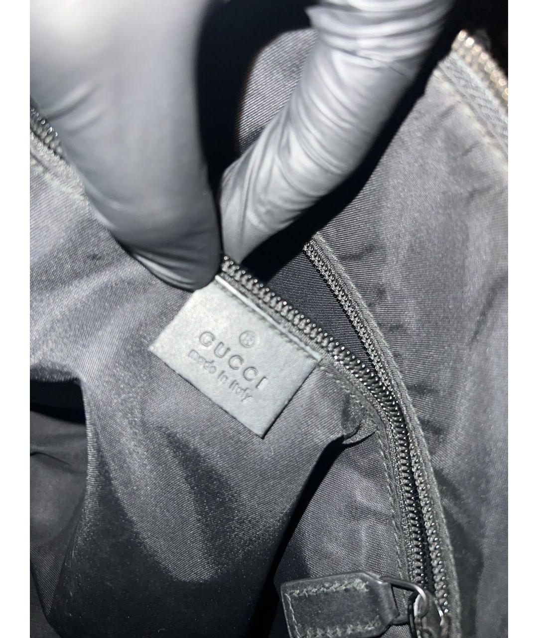 GUCCI Черная барсетка, фото 8