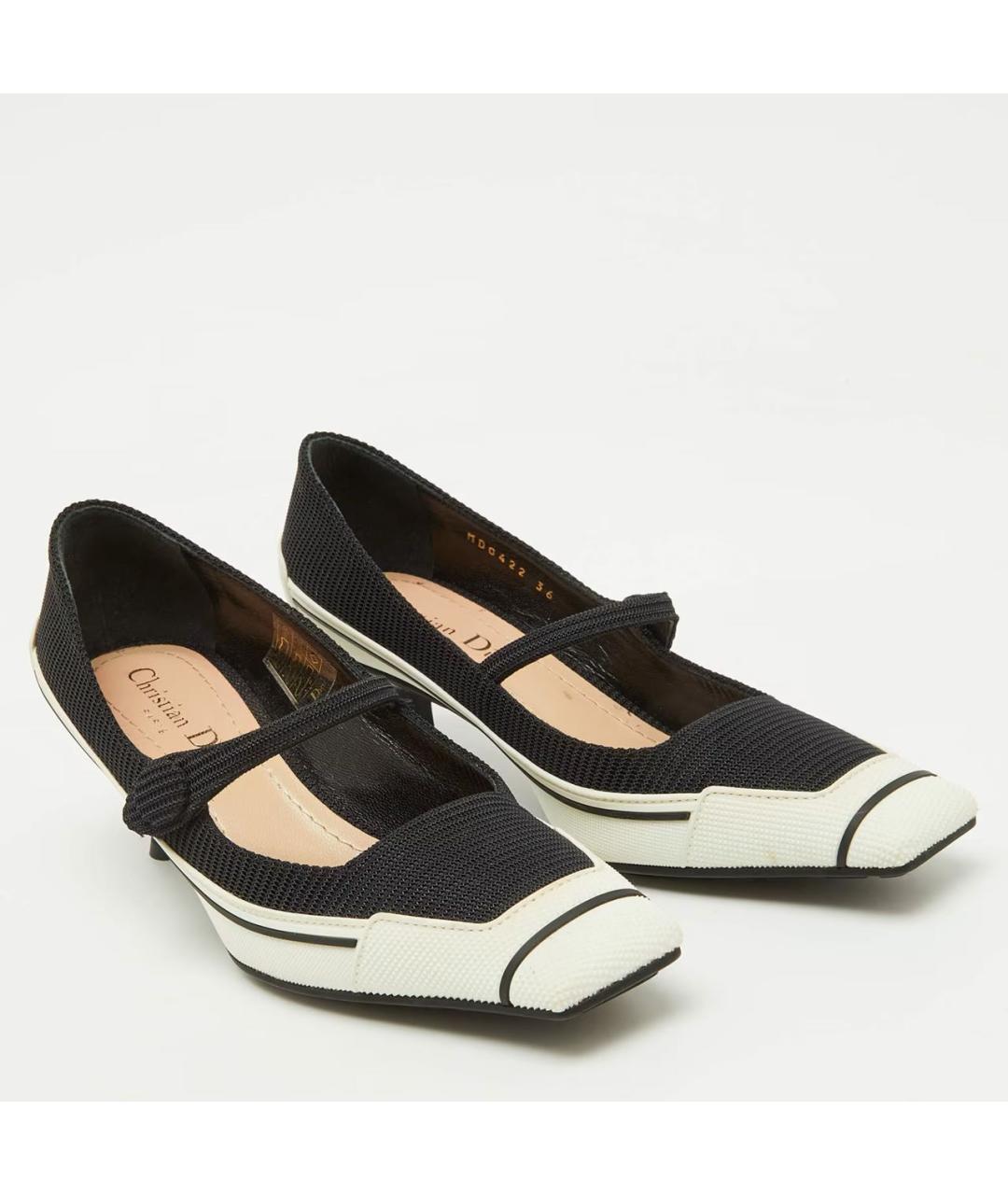 CHRISTIAN DIOR Черные туфли, фото 4