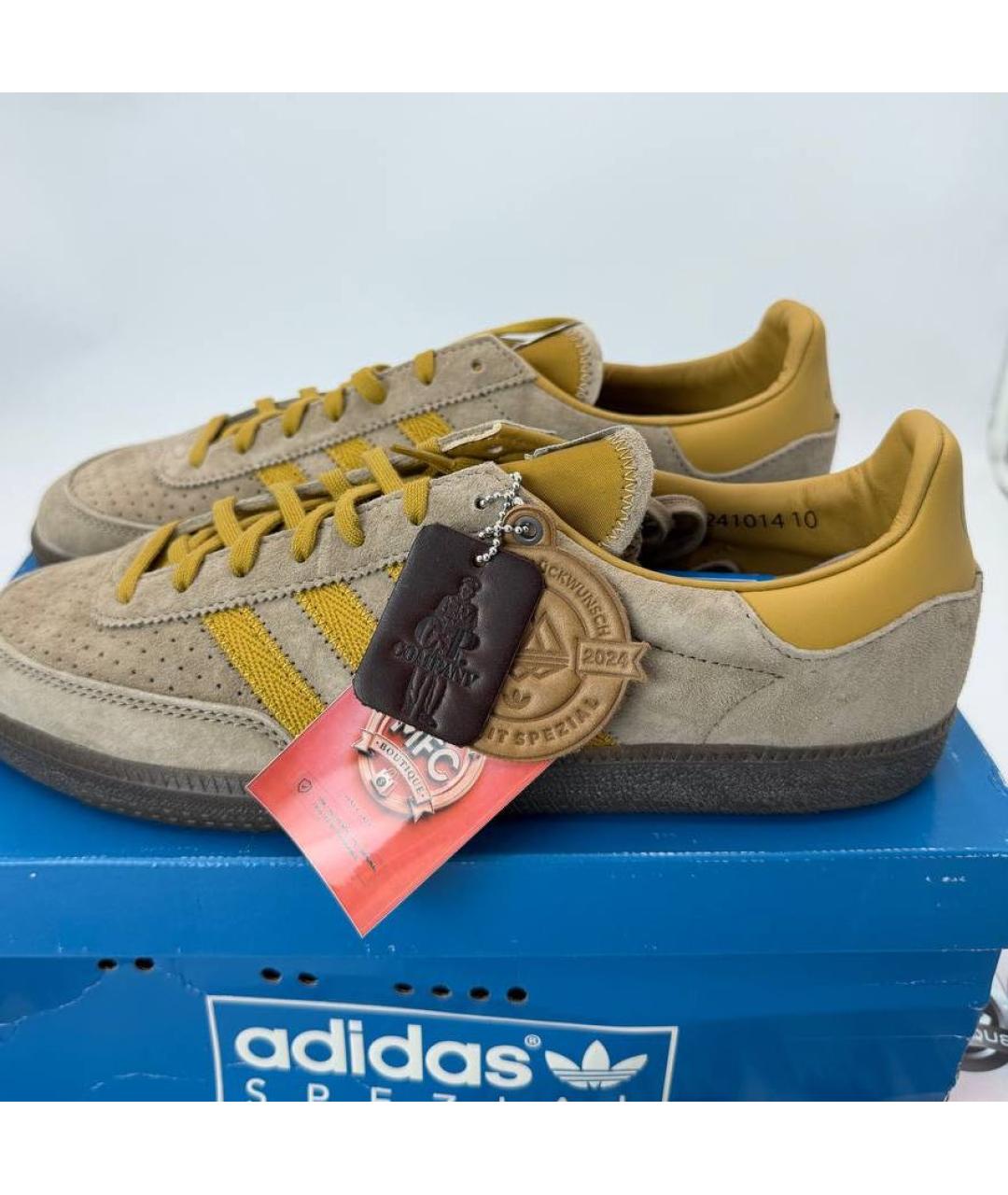 CP COMPANY Бежевые низкие кроссовки / кеды, фото 8