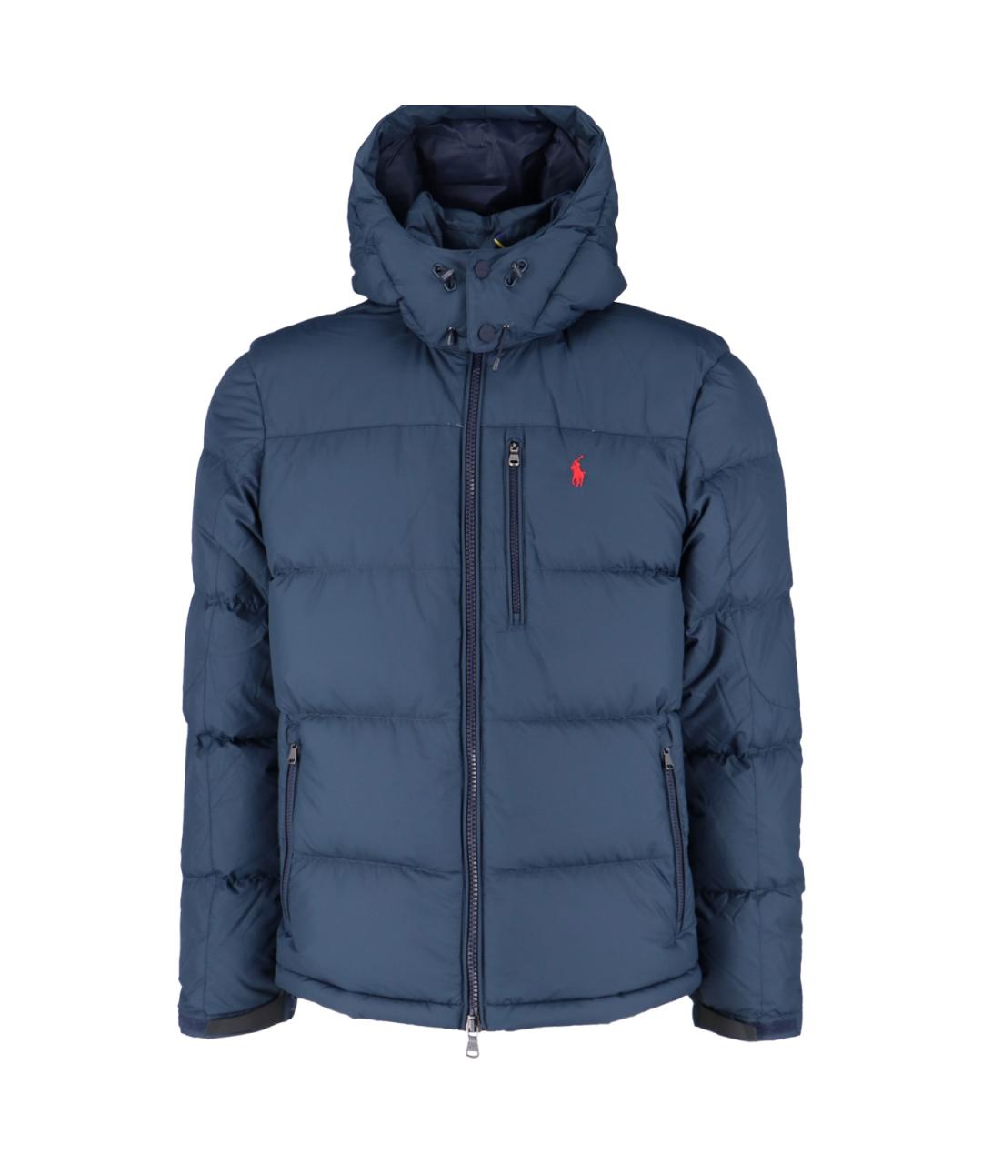 POLO RALPH LAUREN Синий полиэстеровый пуховик, фото 1