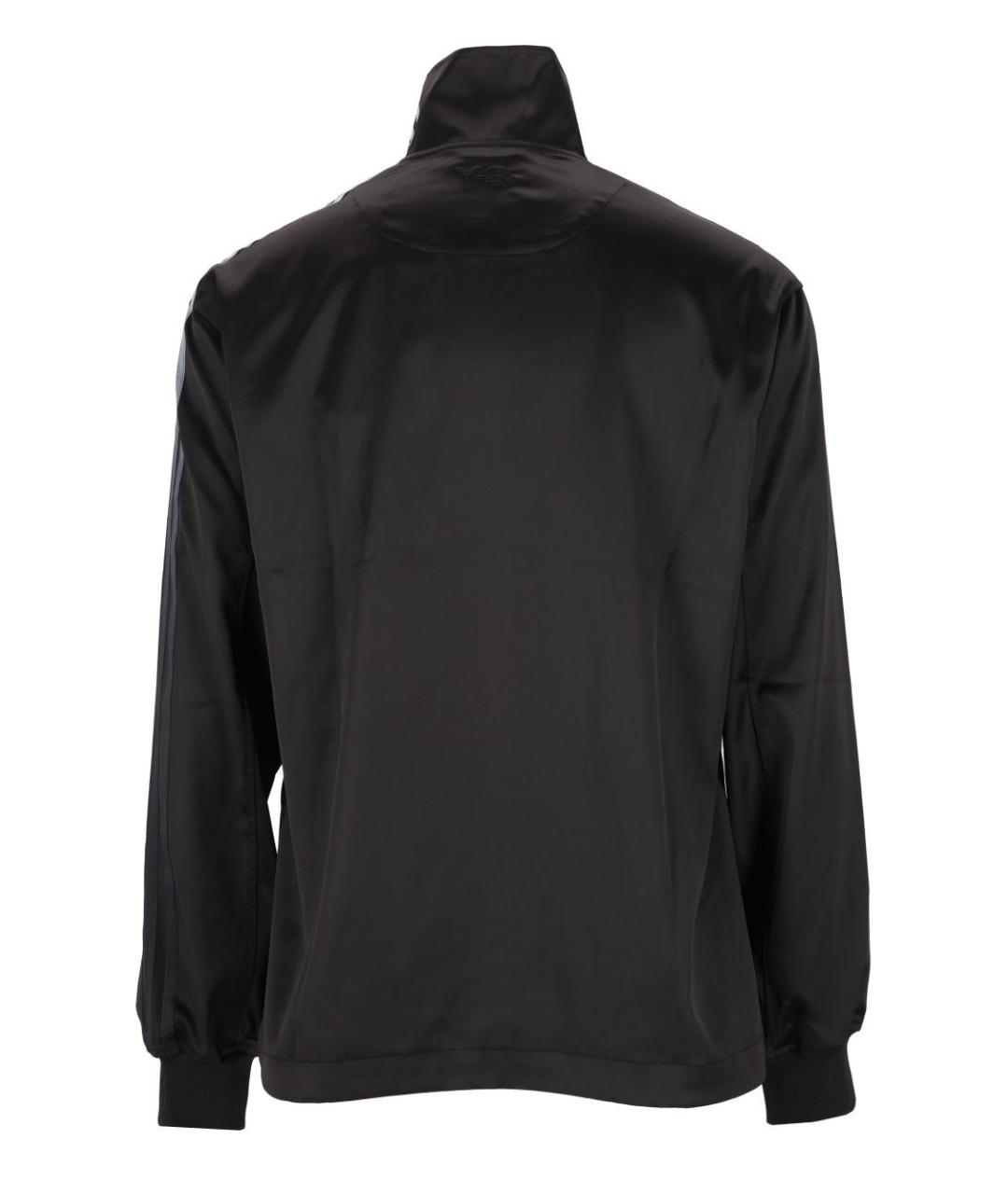 ADIDAS Черная полиэстеровая куртка, фото 2
