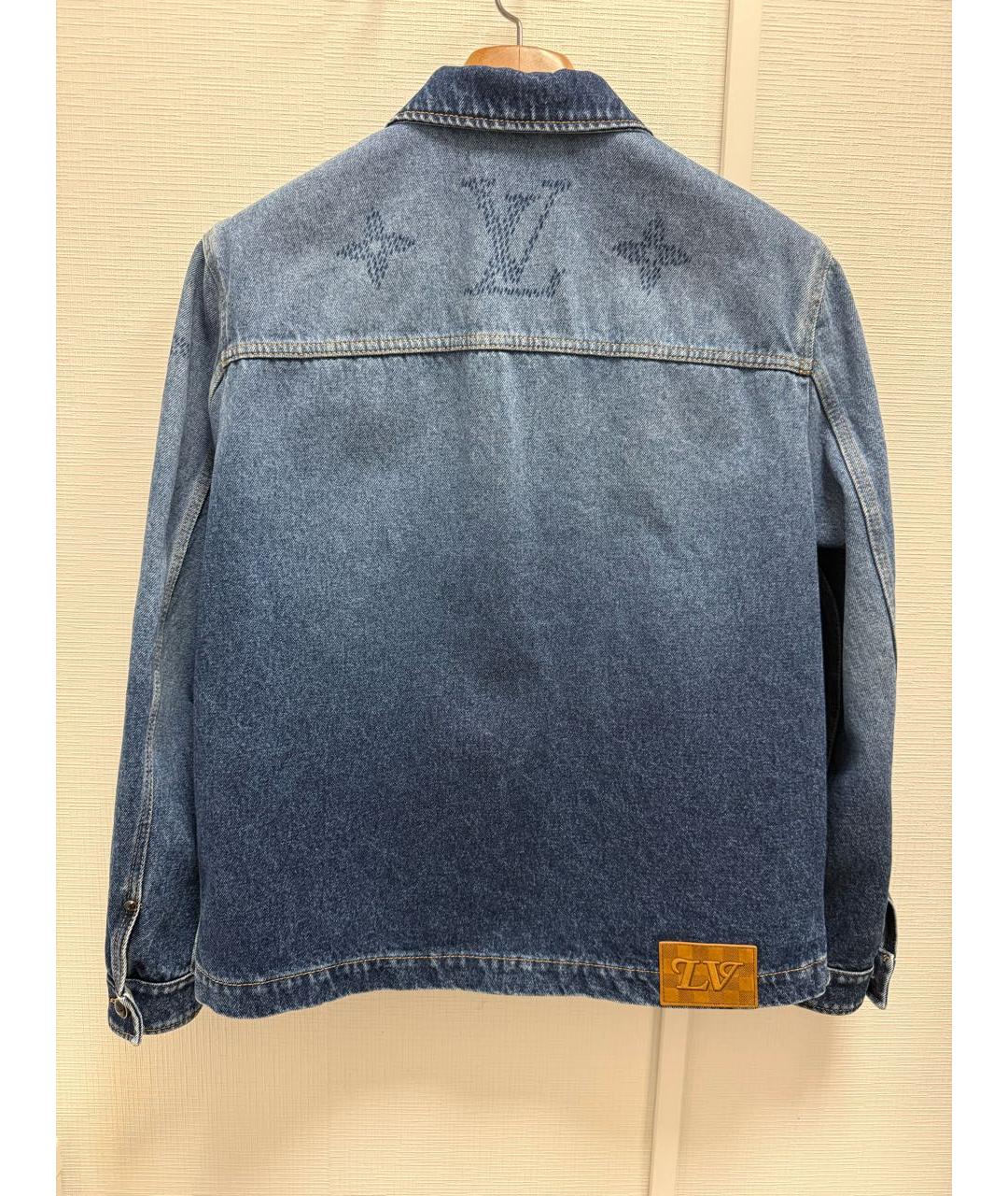 LOUIS VUITTON Синяя деним куртка, фото 2