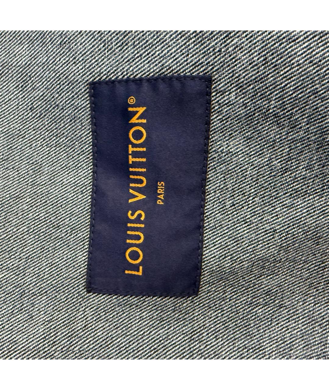 LOUIS VUITTON Синяя деним куртка, фото 8