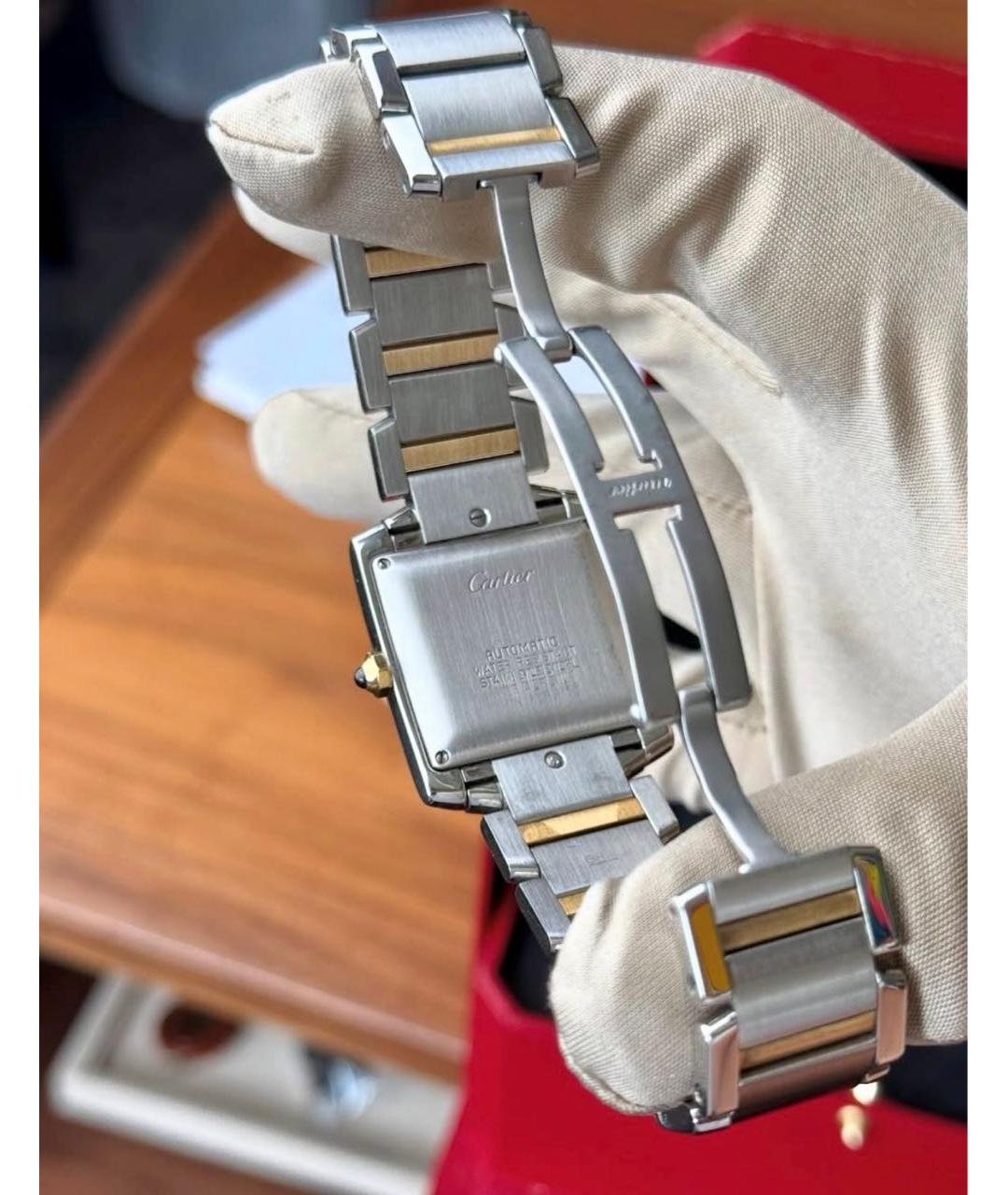 CARTIER Серебряные металлические часы, фото 4