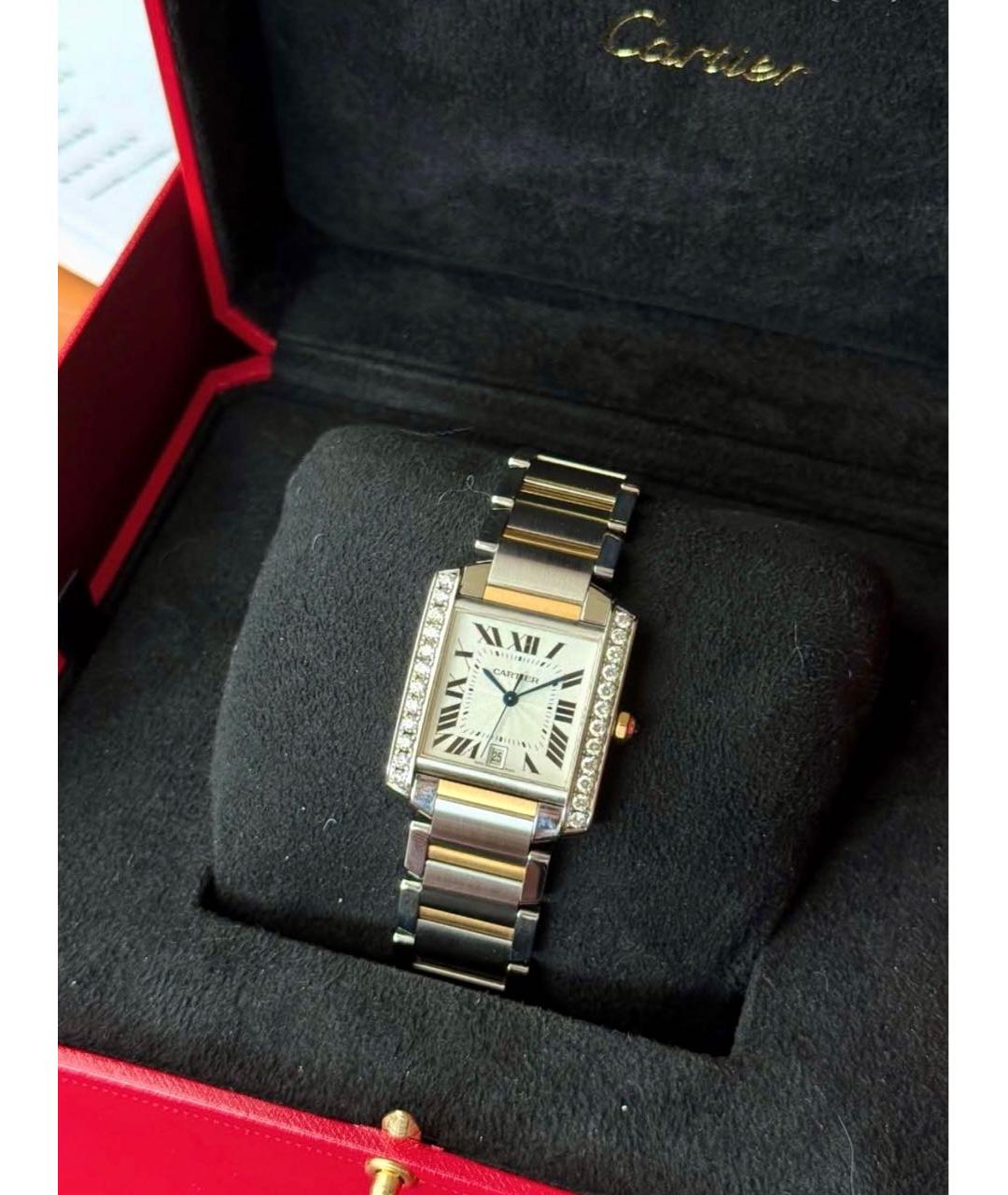 CARTIER Серебряные металлические часы, фото 5
