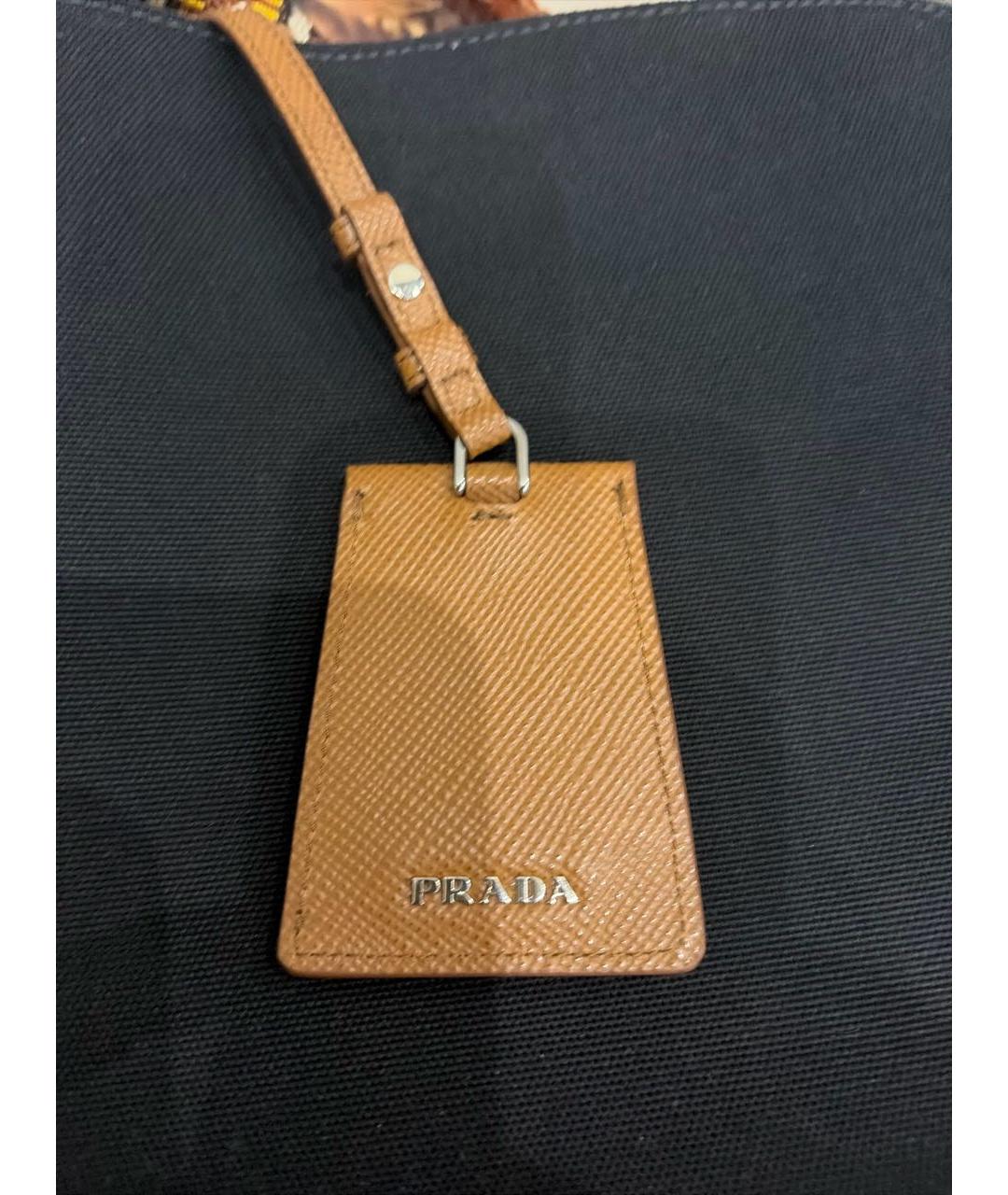PRADA Черная сумка через плечо, фото 6