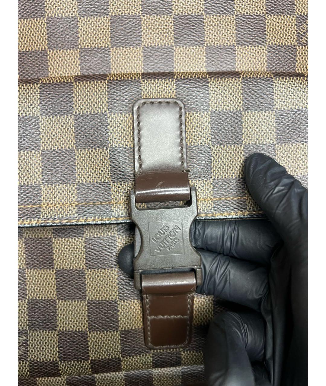 LOUIS VUITTON Коричневая барсетка, фото 2