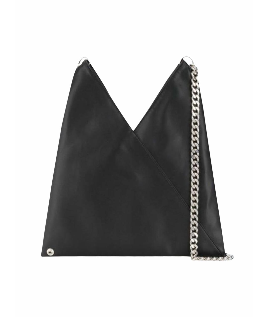 MM6 MAISON MARGIELA Черная сумка через плечо из искусственной кожи, фото 1