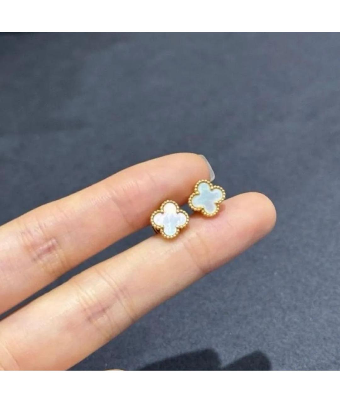 VAN CLEEF & ARPELS Золотые серьги из желтого золота, фото 5