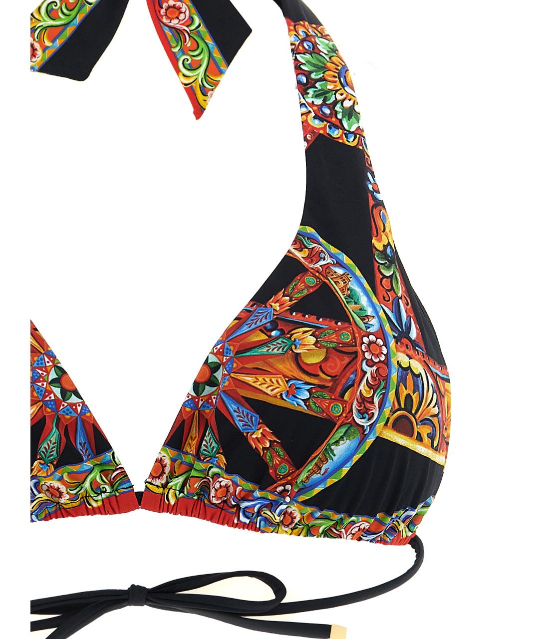 DOLCE&GABBANA Мульти полиамидовый купальник, фото 3