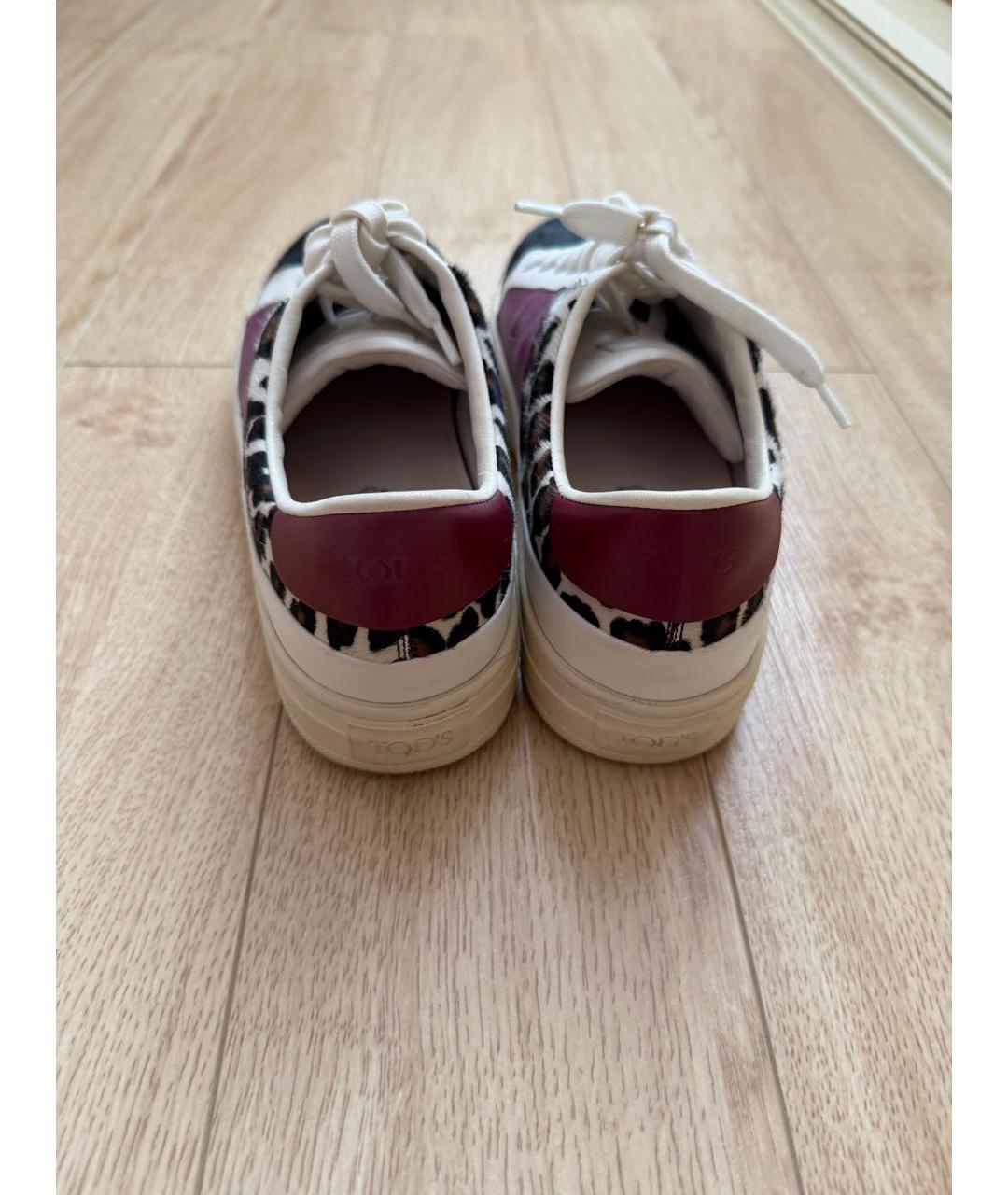 TOD'S Мульти кеды, фото 4