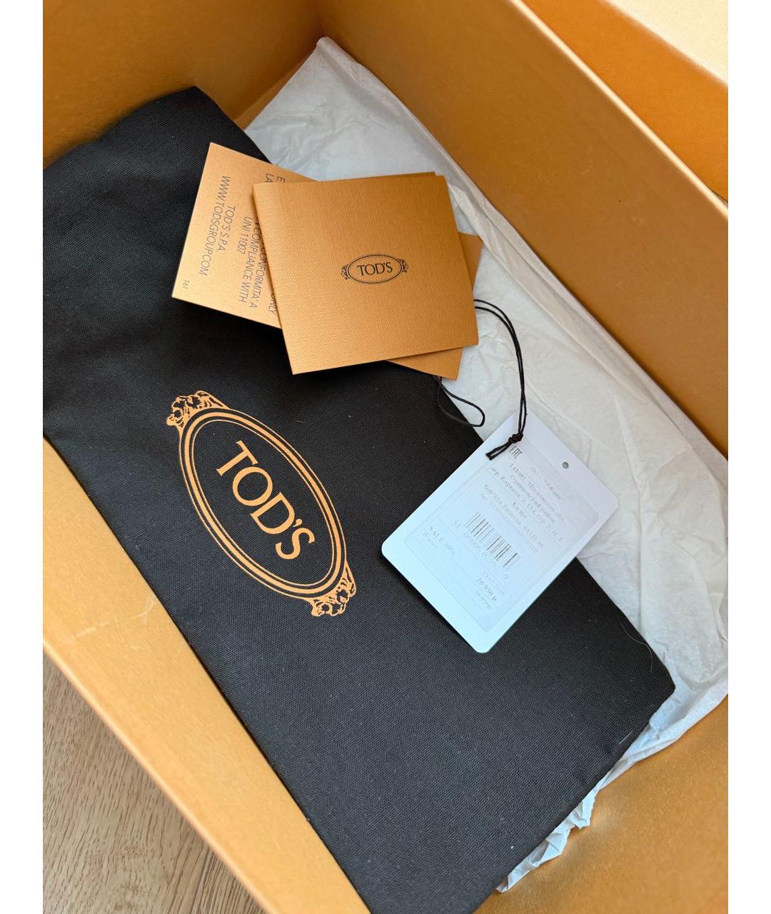 TOD'S Мульти кеды, фото 8