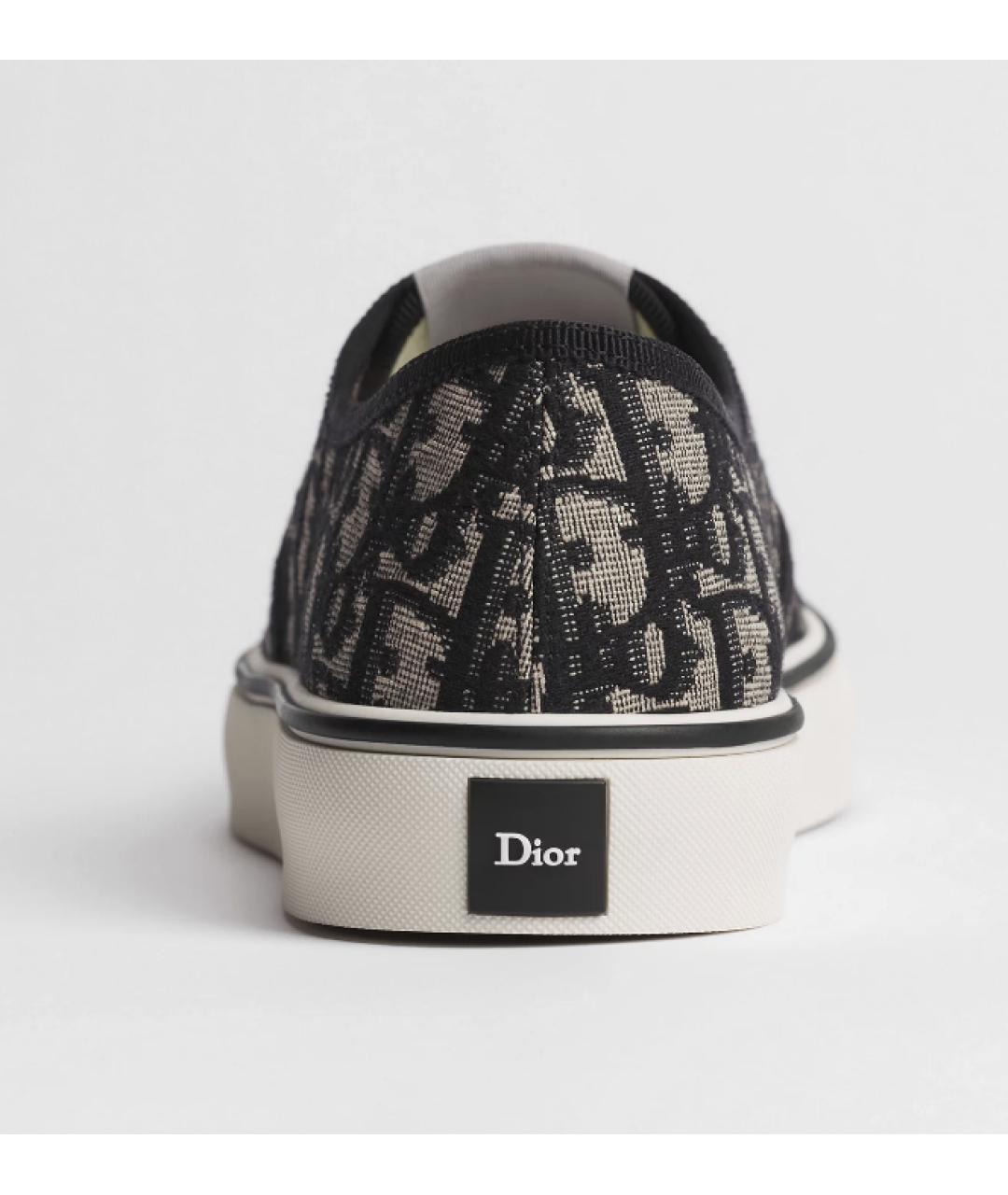 CHRISTIAN DIOR Темно-синие кеды, фото 3